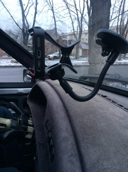 Держатель телефона на лобовое стекло Прищепка 2 Бориспіль - зображення 2