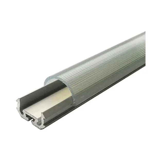 ПВХ линза для LED-профиля Z200 прозрачная, ребристая, 2 м Київ - зображення 1