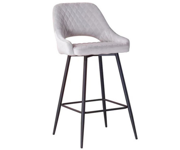 Стілець Арно Н барний високий сірий Дніпро - зображення 1