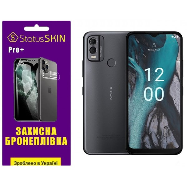Поліуретанова плівка StatusSKIN Pro+ на екран Nokia C22 Глянцева (Код товару:29380) Харьков - изображение 2