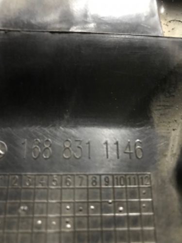 Бу воздуховод печки Mercedes W168, 1688311146, A1688311146 Кропивницкий - изображение 2
