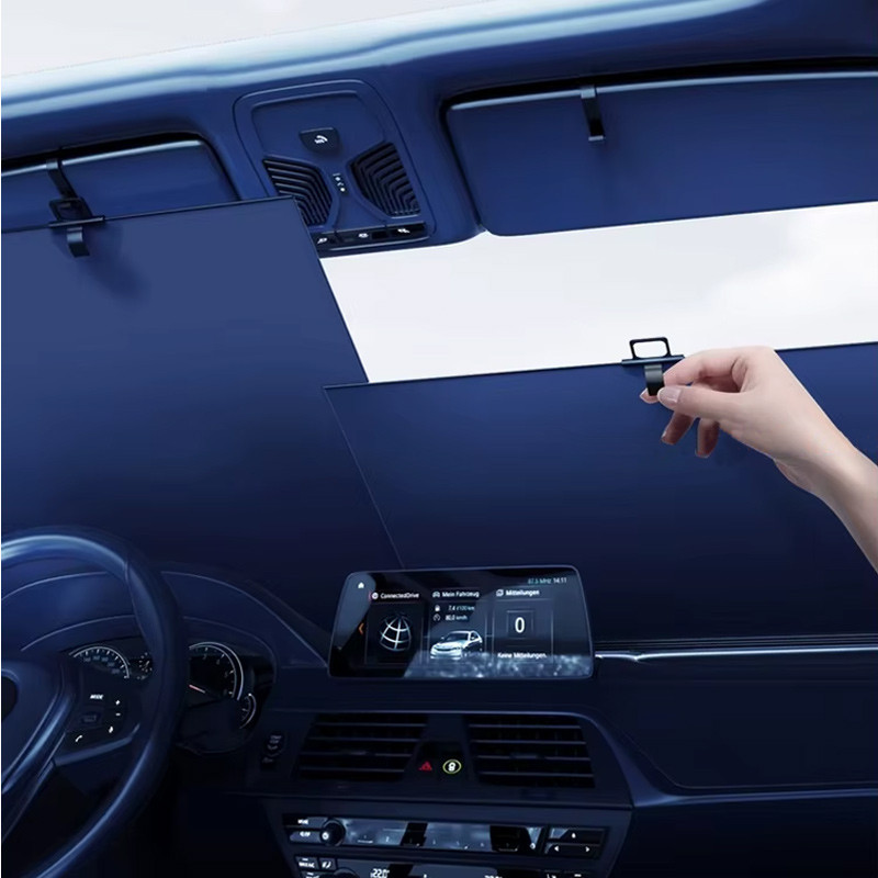 Солнцезащитная шторка на лобовое стекло (комплект из 2 шт) (1.35x0.7m) Херсон - зображення 2