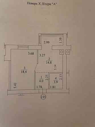 продажа 1-к квартира Киево-Святошинский, Гостомель, 41000 $ Гостомель