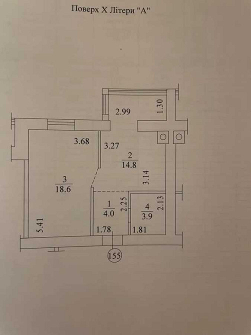 продажа 1-к квартира Киево-Святошинский, Гостомель, 41000 $ Гостомель - зображення 2