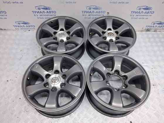 Диски титан комплект R17 Toyota Prado J120 4.0 1GR-FE 2002 (б/у) Київ
