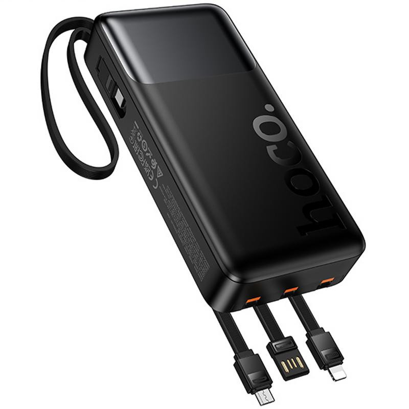 Портативное ЗУ Power Bank Hoco J156A Founder 22.5W+PD20W with 4 cables 20000 mAh Херсон - зображення 4