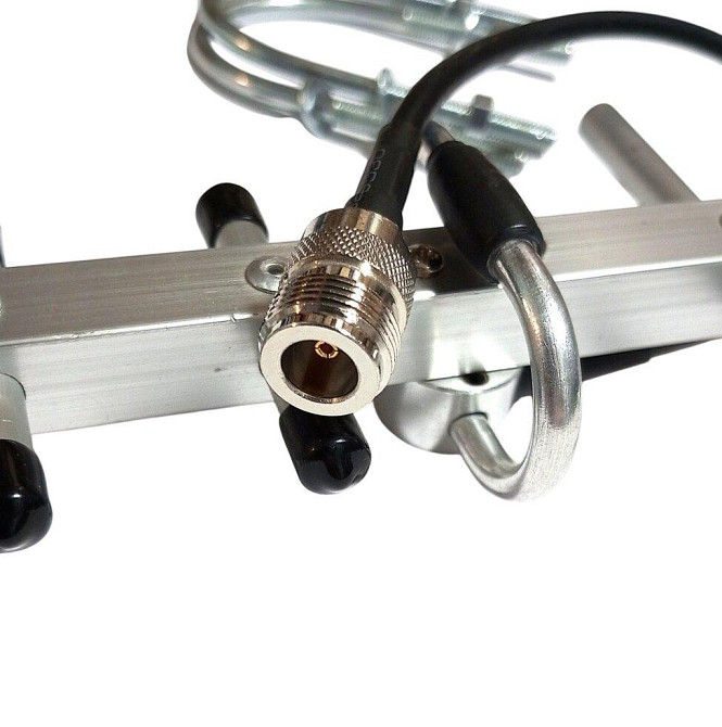 GSM антенна Yagi 1780-2020/2080-2250 МГц 13 дБ, до 25 Вт, N-female разъем Дніпро - зображення 8