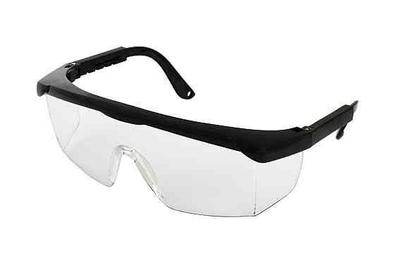 Очки открытые MASTERTOOL КОМФОРТ панорамная линза полуоправа с регулируемыми дужками l-класс прозрач Харків