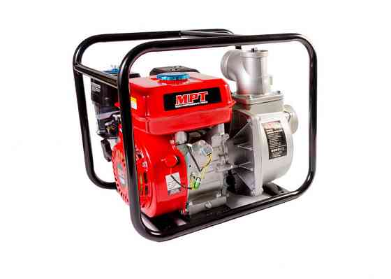Мотопомпа бензиновая 4-хтактная MPT 5200 Вт/7 л.с. 212 см³ вход/выход 80 мм 60 м³/ч MGWP80 Харків