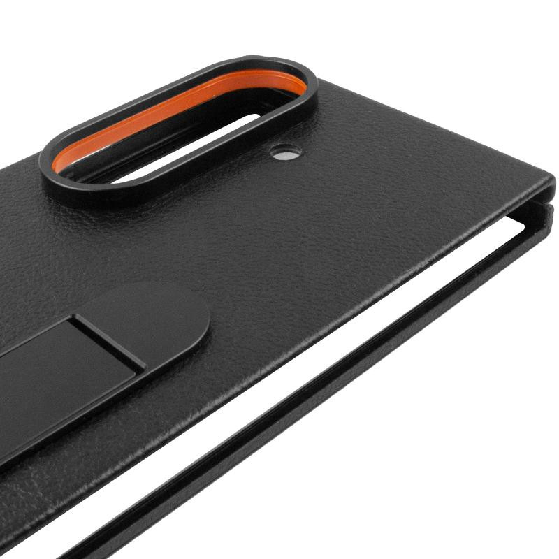 Кожаный чехол Leather Case (AAA) with stand для Samsung Galaxy Z Fold7 Херсон - зображення 5