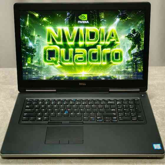 Ноутбук Dell Precision 7720 IPS 17.3 i7 RAM 16GB DRR4 SSD+HDD відеокарта Nvidia Quadro P3000 6GB Київ