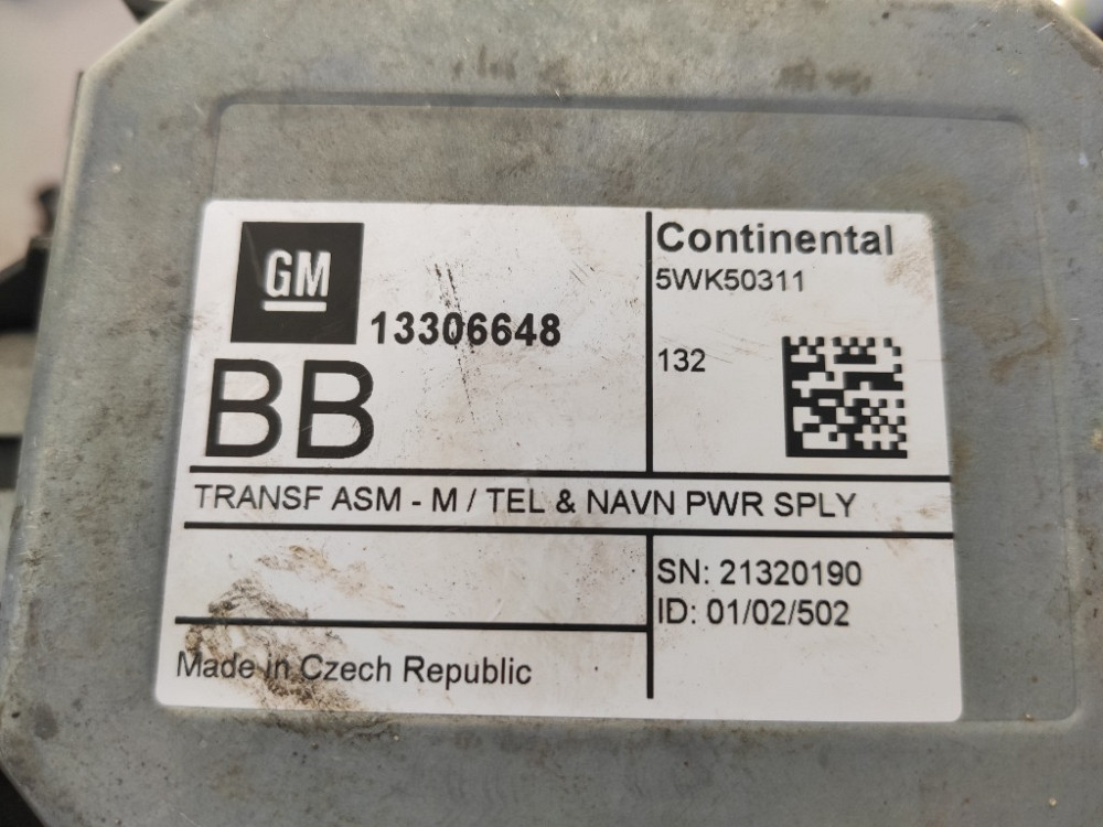 Модуль навигации Opel Meriva B 2010-2017 (13306648) Ковель - изображение 3