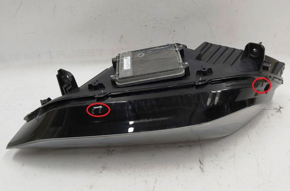 Фара главная правая UP LEVEL (USA) с повреждением Tesla model X 1034315-00-F Київ - зображення 3