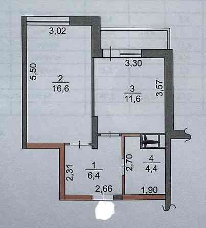 продажа 1-к квартира Киев, Голосеевский, 52000 $ Киев