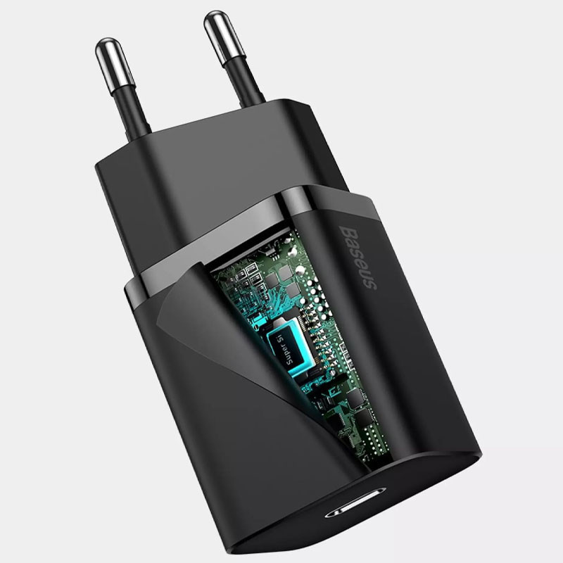 СЗУ Baseus Super Si Quick Charger 20W (1USB-C) (CCSUP-B) Херсон - зображення 3