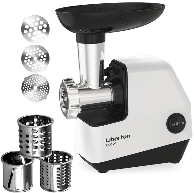 Мясорубка Liberton LMG18G01 1800 Вт белая Киев - изображение 1