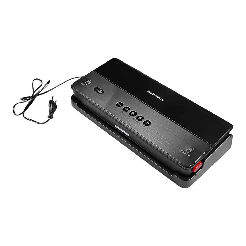 Вакууматор Grunhelm GV 117 BW 125 Вт черный Київ - зображення 4