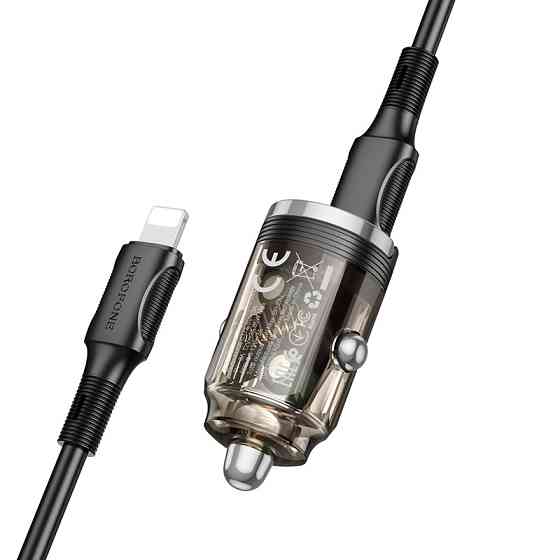 АЗУ Borofone BZ29B Outstanding PD36W (2USB-C) + кабель Type-C to Lightning Херсон