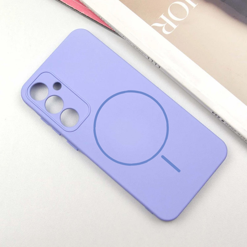 Чехол Silicone Cover Lakshmi Full Camera (AA) with MagFit для Samsung Galaxy S24 Херсон - изображение 2