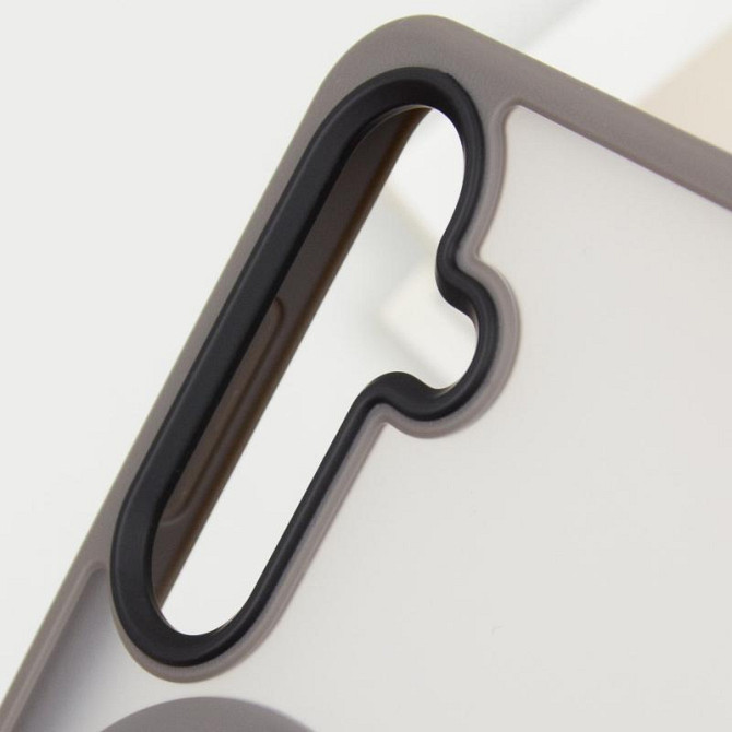 TPU+PC чехол Metal Buttons with MagSafe Colorful для Samsung Galaxy S25 Edge Херсон - зображення 6