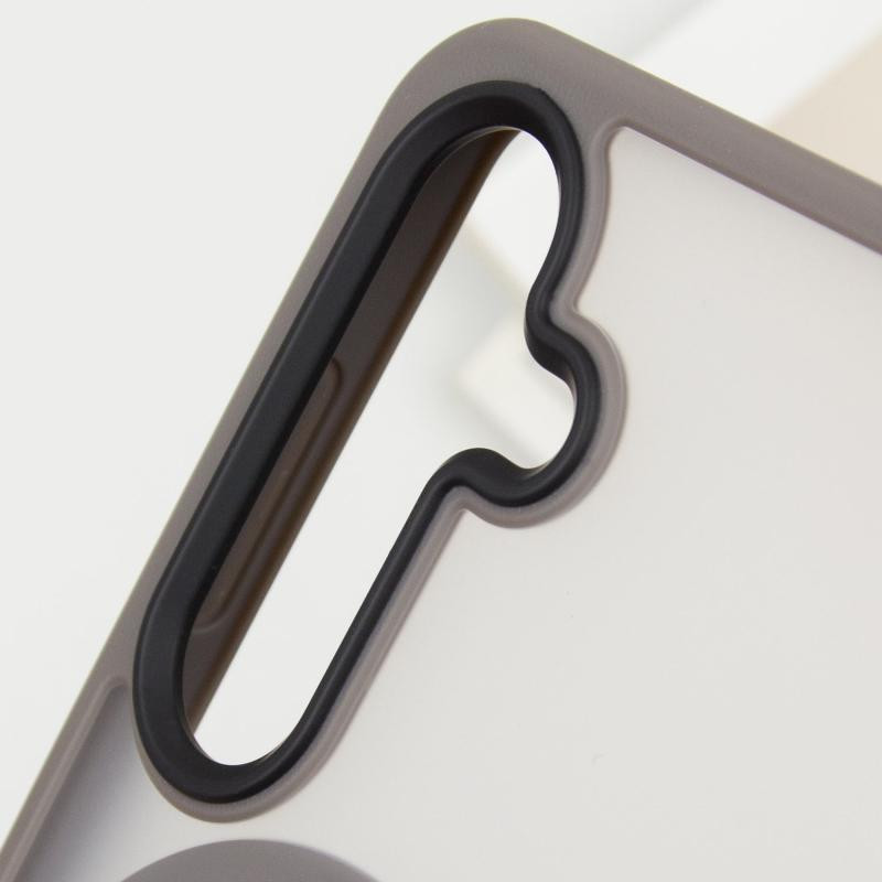 TPU+PC чехол Metal Buttons with MagSafe Colorful для Samsung Galaxy S25 Edge Херсон - изображение 6