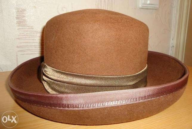 Элегантная дамская шляпа (р. 57-58). Италия. Новая Київ - зображення 5