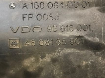Бу корпус воздушного фильтра Mercedes Benz W168, A1660940001 Кропивницкий - изображение 3