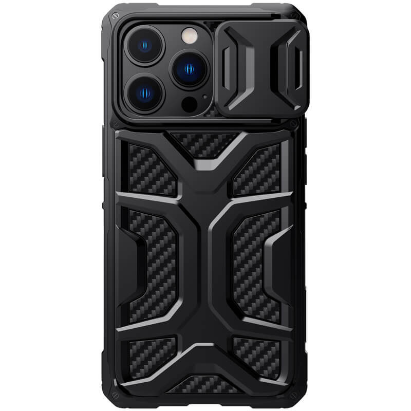 TPU+PC чехол Nillkin CamShield Adventurer (шторка на камеру) для Apple iPhone 13 Pro Max (6.7") Херсон - зображення 8