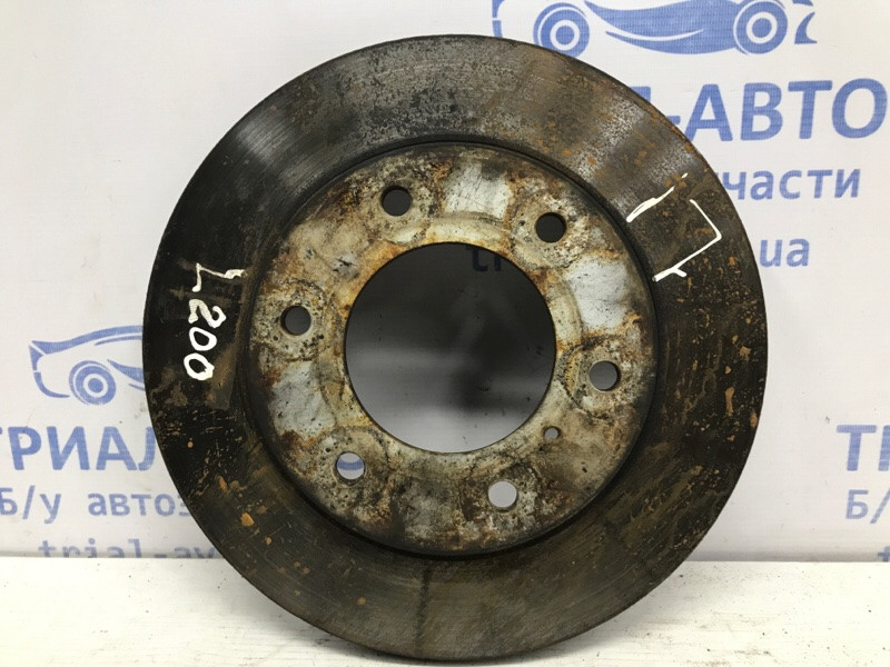 Диск тормозной передний Mitsubishi L200 KB 2.5 ДИЗЕЛЬ 4D56U 2006 (б/у) Київ - зображення 1