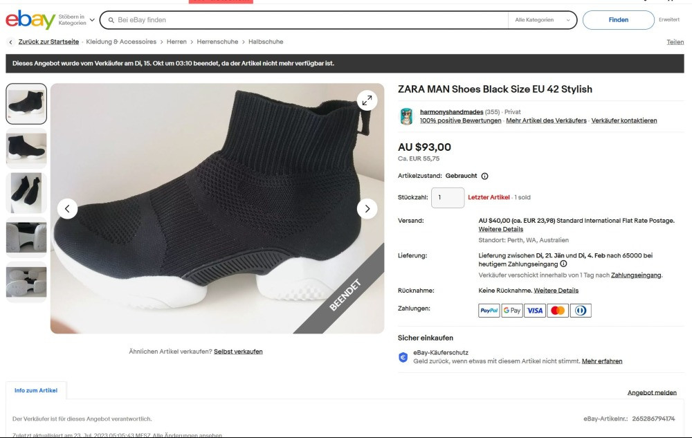 Оригінальні кросівки снікерси Zara Man 43р./28 см Раздельная - изображение 2