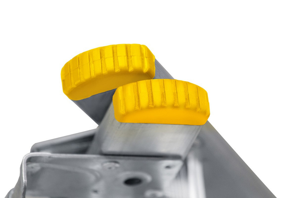 Лестница алюминиевая MASTERTOOL двухсекционная комбинированная 2х10 ступеней h=5050 мм max 150 кг 79 Харьков - изображение 5