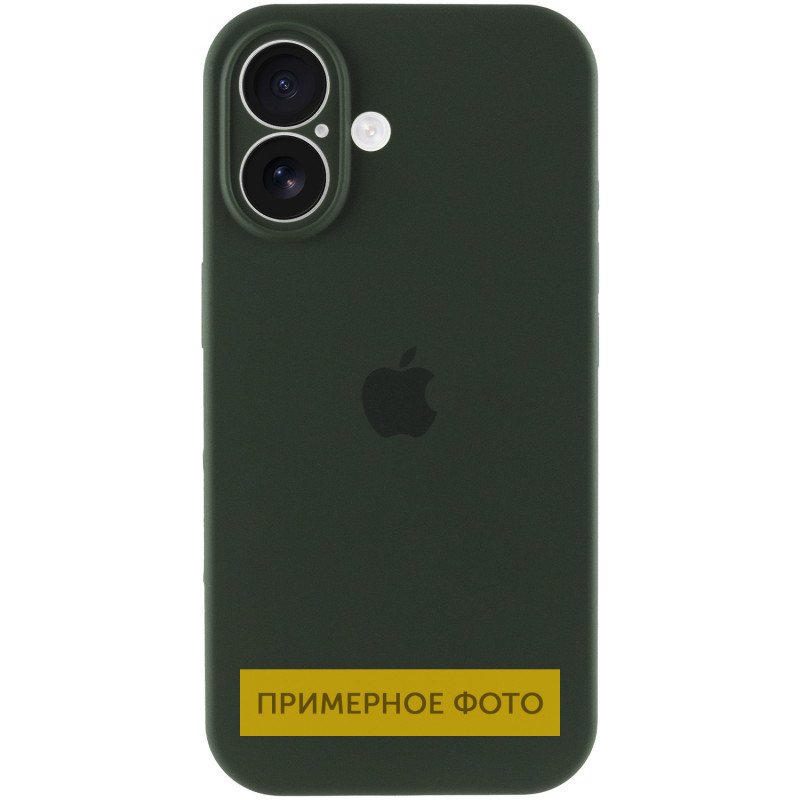 Чехол Silicone Case Full Camera Protective (AA) для Apple iPhone 16 (6.1") Херсон - зображення 5