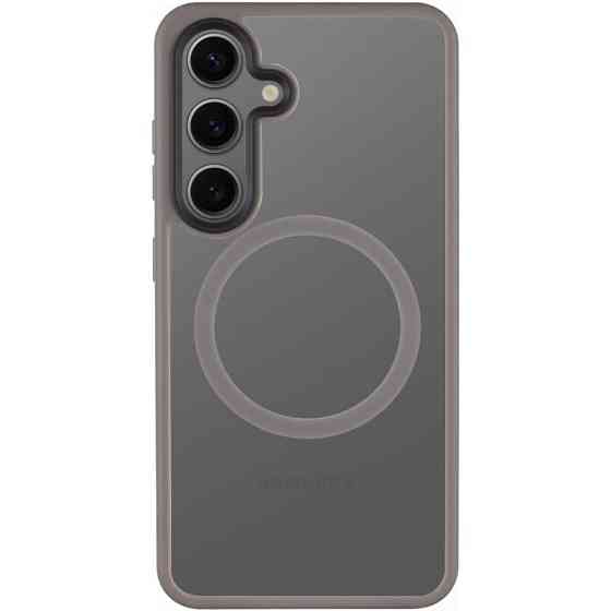TPU+PC чехол Metal Buttons with MagSafe Colorful для Samsung Galaxy S25 Edge Херсон