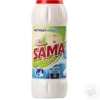 Средство SAMA Яблоко для чистки раковин, ванн, кафеля 500г Київ