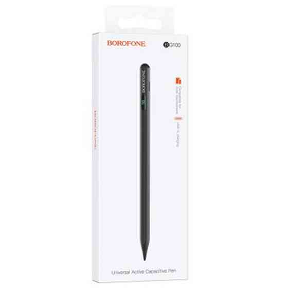 Стилус Borofone BG100 Universal active capacitive pen with digital display Херсон