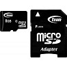 Карта пам'яті Team MicroSDHC 8GB UHS-I Class 10 + SD-адаптер (TUSDH8GCL1003) (Код товару:40888) Харків