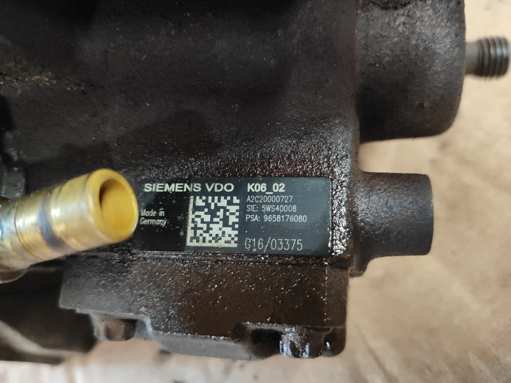 Топливный насос ТНВД Ford Fiesta 1.4 tdci 2002-2008 (9658176080) Ковель - изображение 4