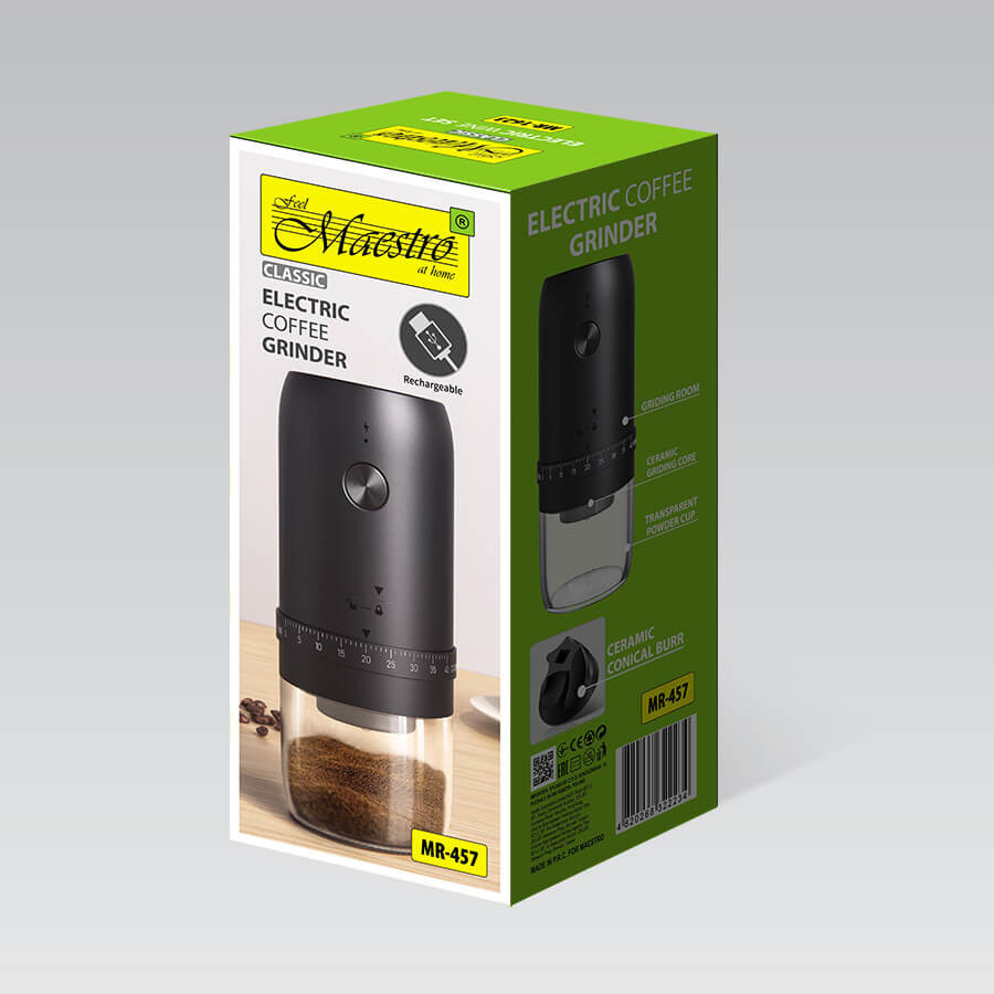 Кофемолка Maestro MR-457 30 г черная Київ - зображення 3