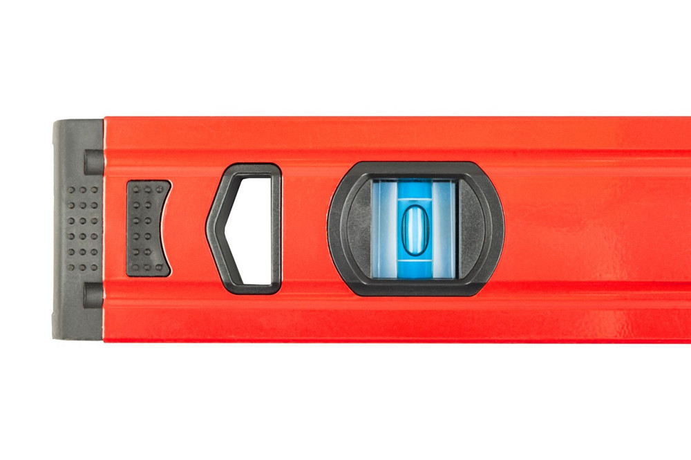 Уровень строительный MASTERTOOL ПРОФИ 40 см 2 капсулы 0,5 мм/м 0,03° фрезерованная поверхность/желоб Харків - зображення 6