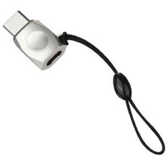 Адаптер Hoco UA10 OTG USB to MicroUSB Silver (Код товару:28641) Харків