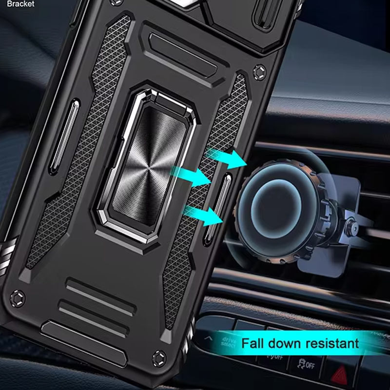 Ударопрочный чехол Camshield Army Ring для Apple iPhone 13 / 14 (6.1") Херсон - зображення 5