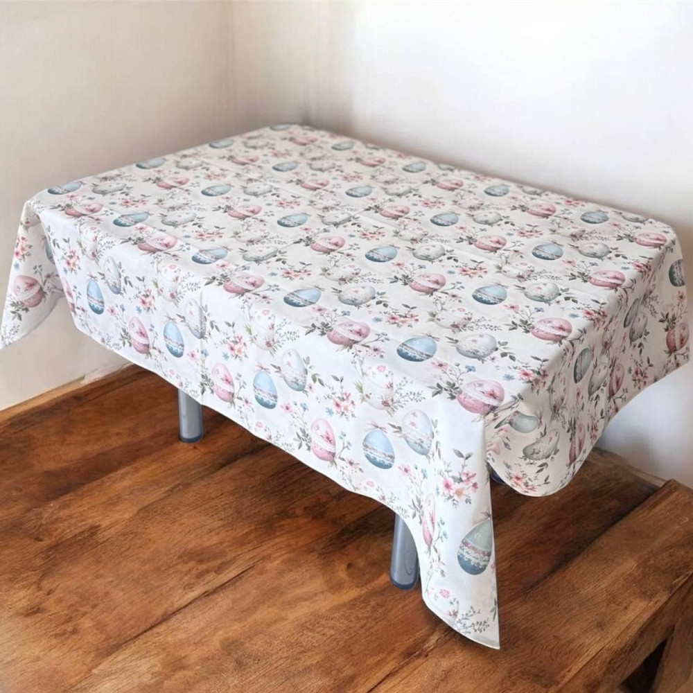 Скатерть пасхальная с тефлоновым покрытием 140×180 см, разноцветная Одеса - зображення 4