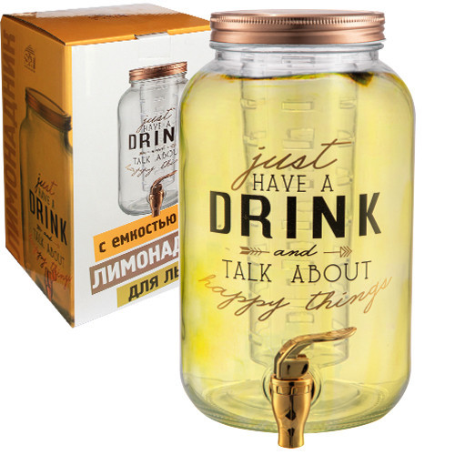 Лимонадник із ємністю для льоду SNT 9037-03 3,6 л Київ - зображення 1