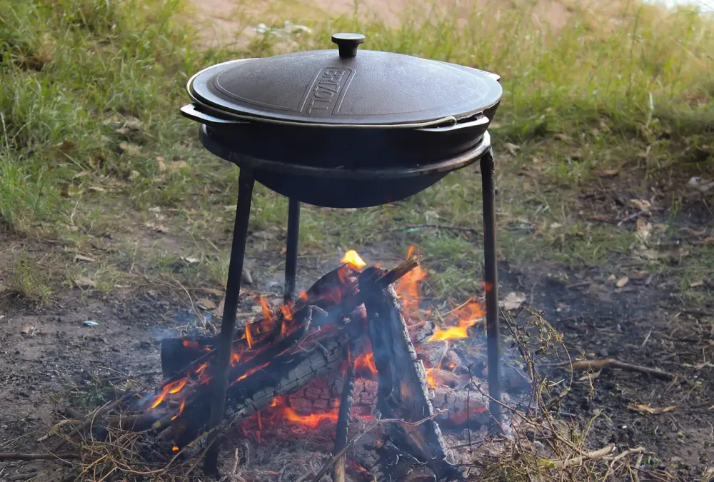 Казан азиатский с чугунной крышкой 8л Харків - зображення 5