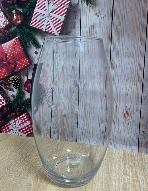 Ваза скляна Franco 90382 30 см Киев - изображение 1