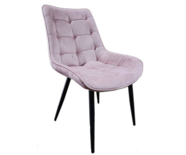 Стілець Гламур бархат велюр рожевий Дніпро - зображення 2