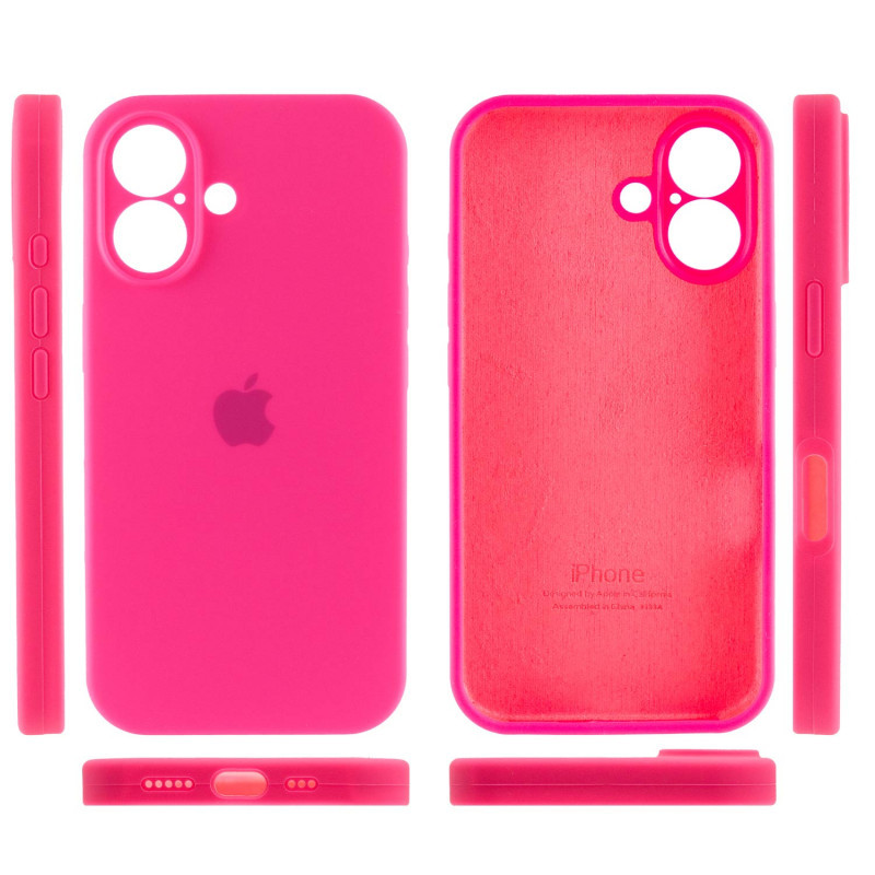 Чехол Silicone Case Full Camera Protective (AA) для Apple iPhone 16 (6.1") Херсон - зображення 10