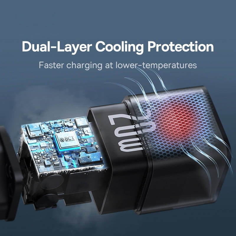 СЗУ Baseus GaN5S OS 20W (1USB-C) (P10162503) Херсон - изображение 7