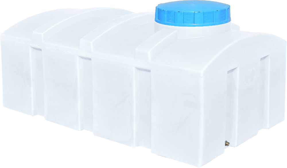 Емкость 1000 л квадратная ГК ПБ белая Київ - зображення 4