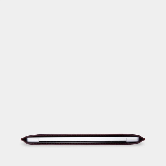 Чехол для ноутбука классический Incarne Cline для MacBook Air 15" 2023-2025 cline-burgundy-air-15 бо Киев - изображение 4